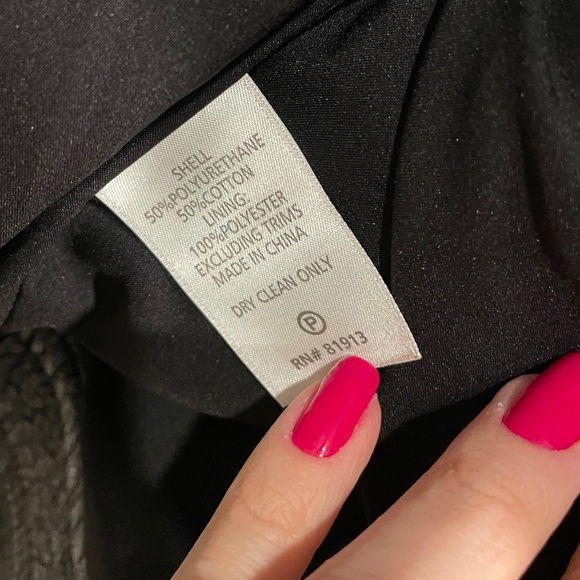 Tracy Reese- Maxwell - Moto Studded Patent Black Jacket-  Size XS - Picture 8 of 8